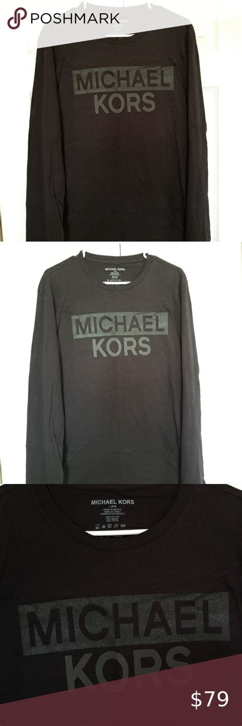 michael kors mens tank tops|michael kors tees long sleeve.